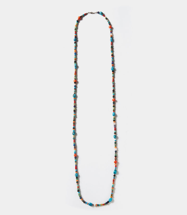 Santo Domingo Multi Stone Sterling Silver Necklace
