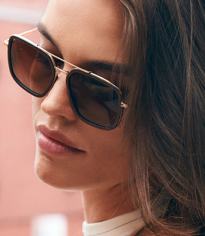 DIFF Jordan Polarized Aviator Sunglasses