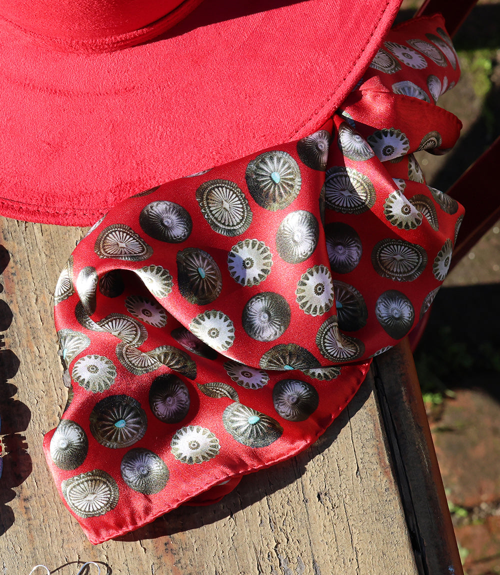 Baby Concho Silk Scarf