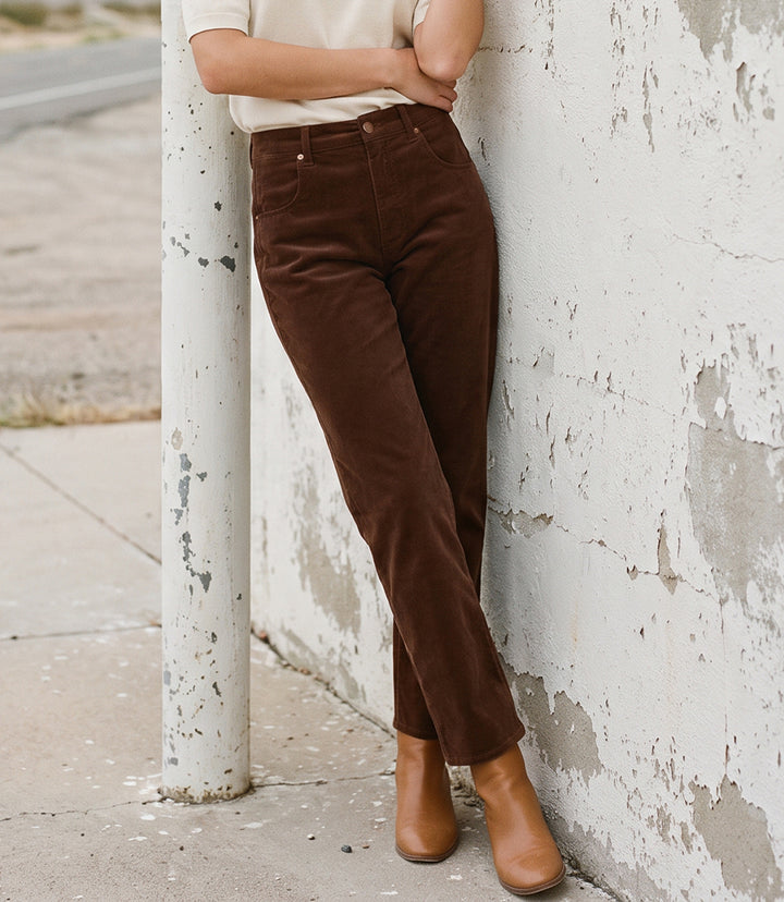 Corduroy Ankle Pant