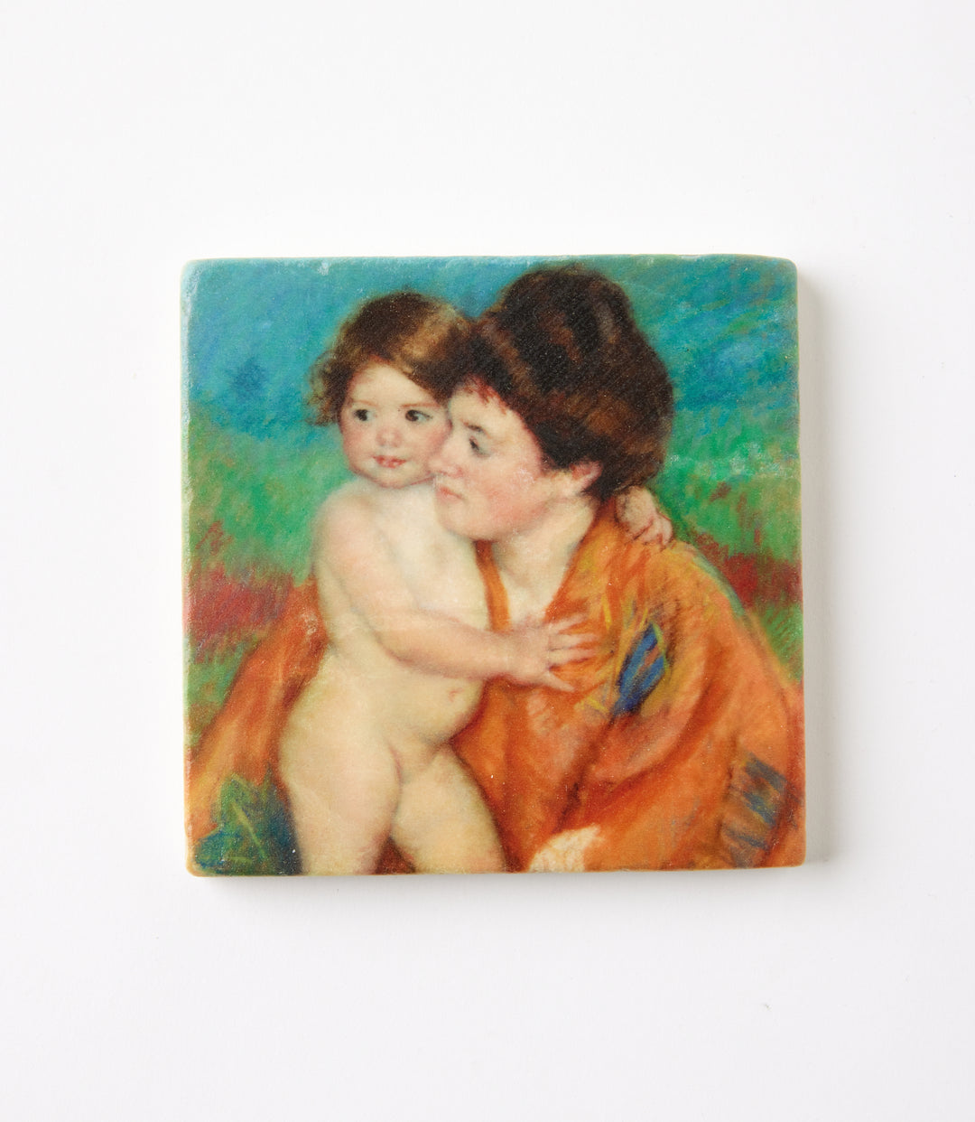 Mary Cassatt Marble Coasters, Set Of 4