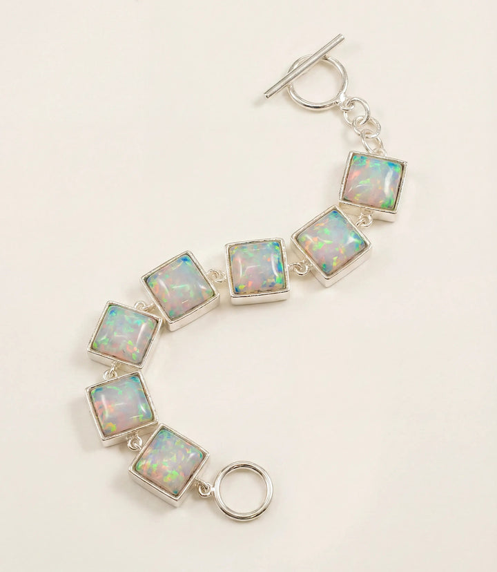 Opal Link Bracelet