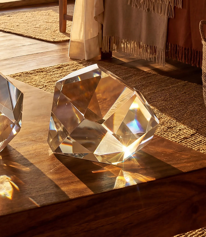 Small Crystal Prism Paperweight