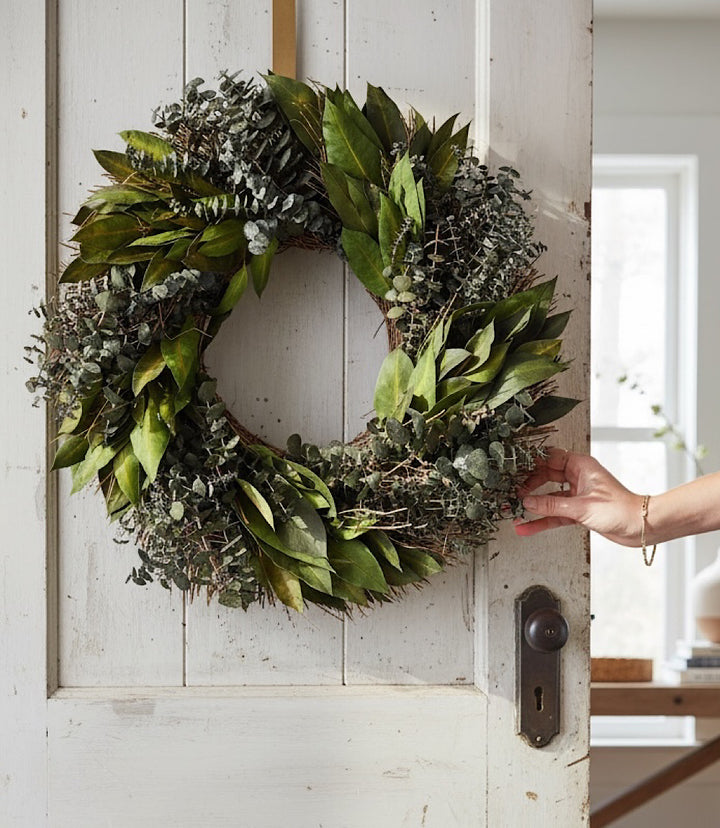 Cottage Greenery Wreath