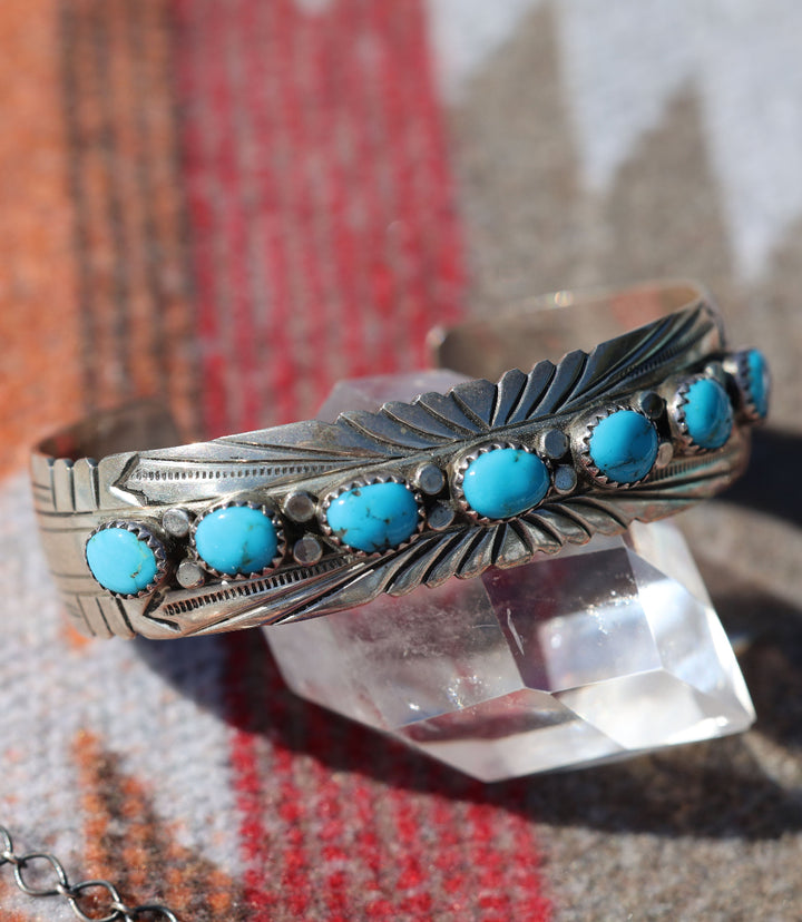 Sterling Silver Turquoise Cuff Bracelet
