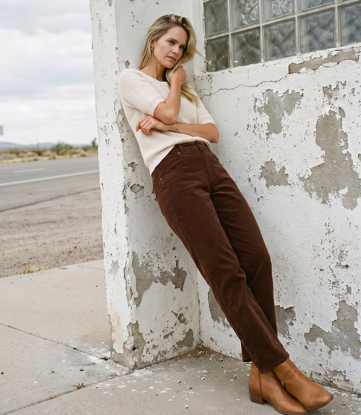 Corduroy Ankle Pant
