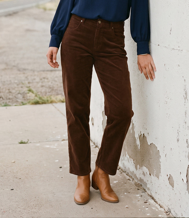 Corduroy Ankle Pant