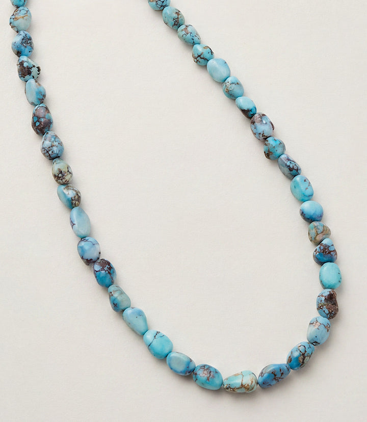 Golden Hill Beaded Turquoise Necklace