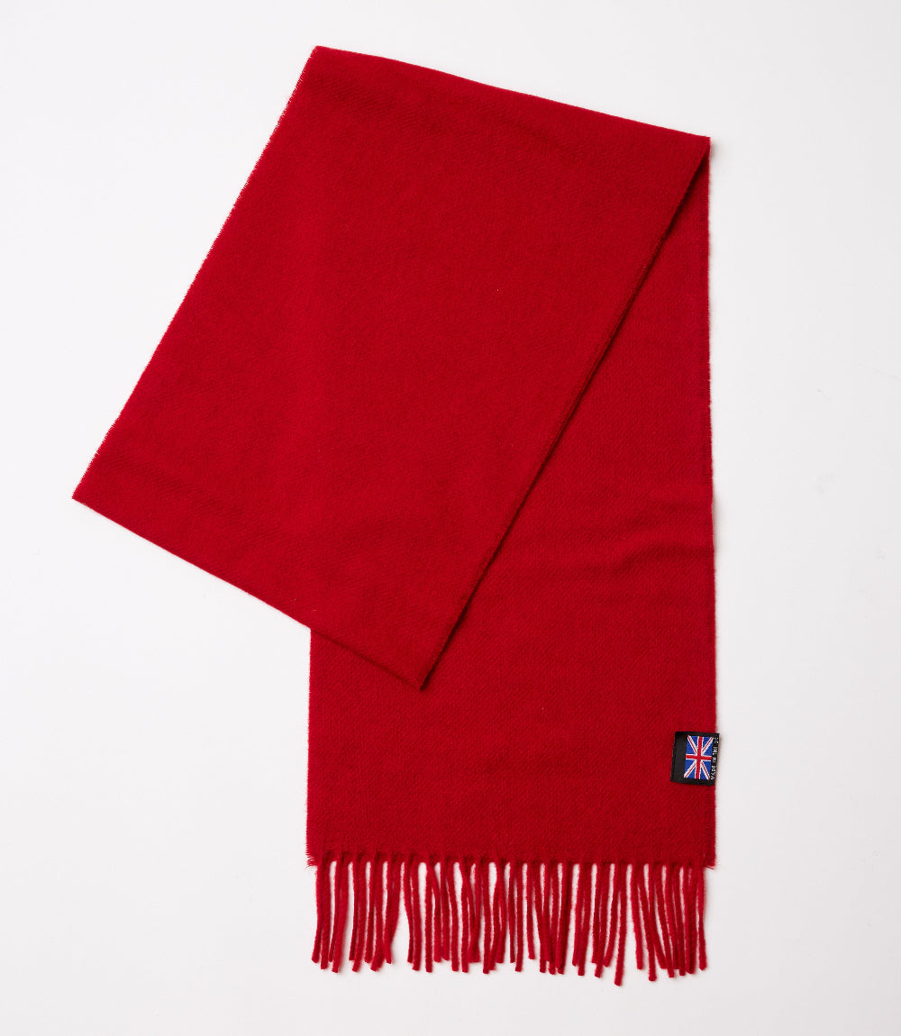 Merino Wool Fringed Scarf
