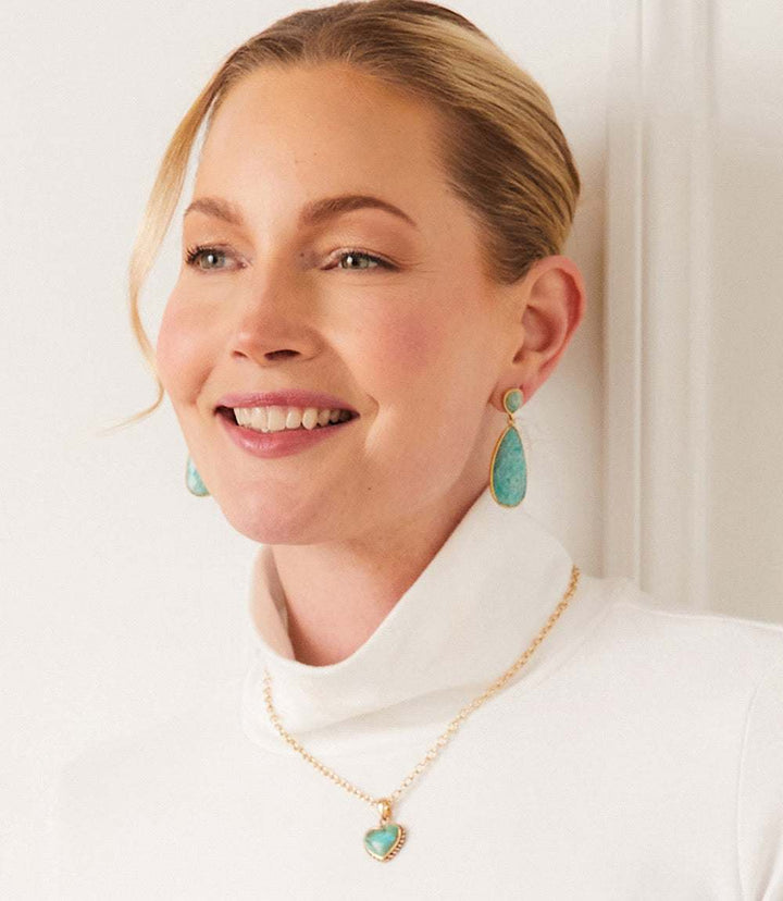 Double Teardrop Earrings