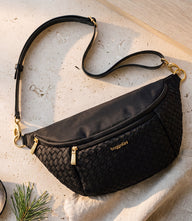 Baggalini Stanton Woven Crossbody Bag