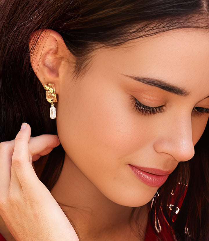 Reflection Drop Earrings