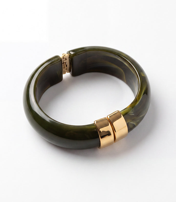 Lucite Bangle Bracelet