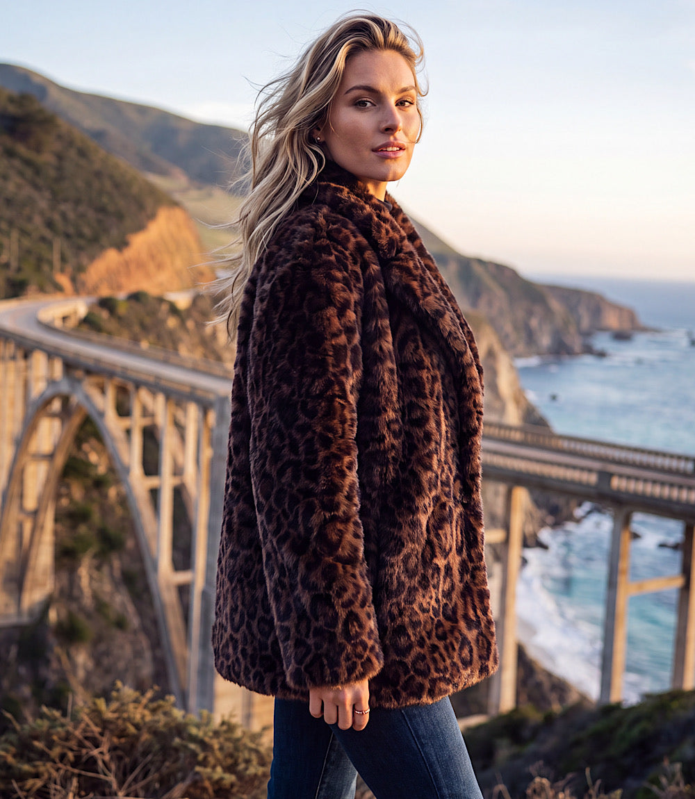 Faux Fur Coat
