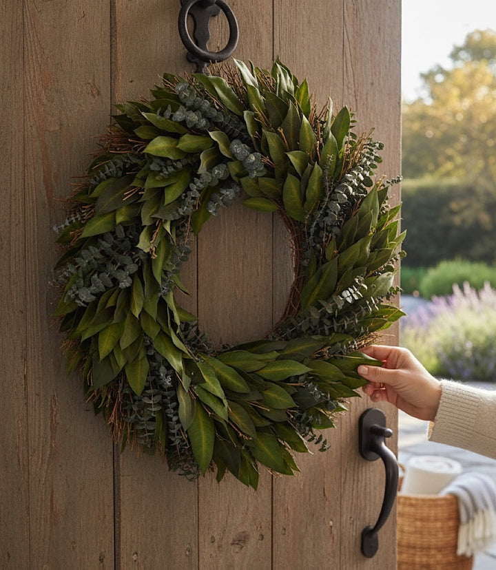 Cottage Greenery Wreath