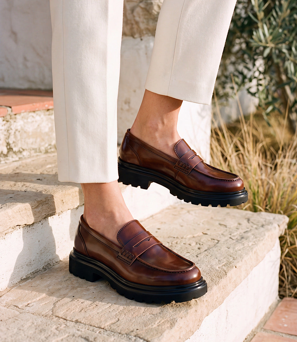 Seychelles Shine Away Chunky Penny Loafers