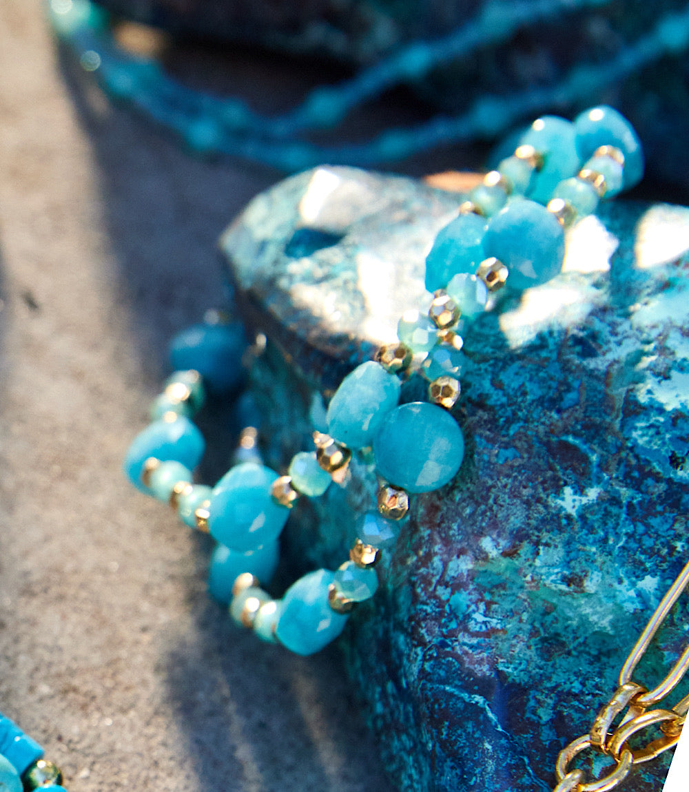 Beaded Bracelets, Set Of 2