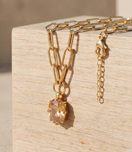 Oval Pendant Necklace