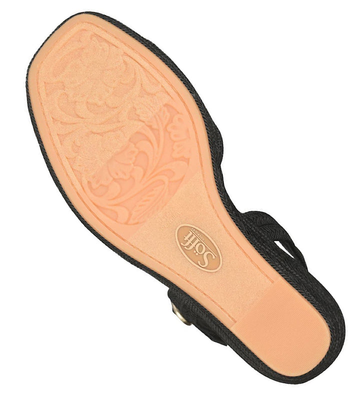 Sofft Newbury Espadrille Wedge Sandals