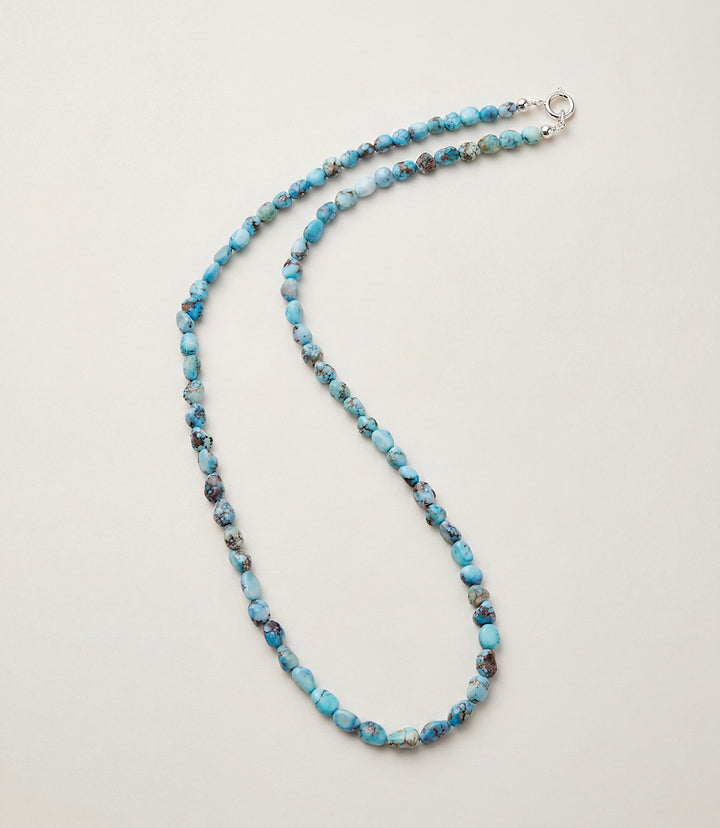 Golden Hill Beaded Turquoise Necklace
