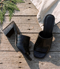 Seychelles Adapt 3 Croco High Heel Sandals