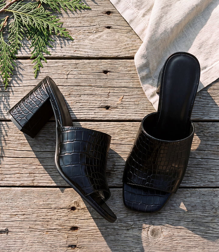 Seychelles Adapt 3 Croco High Heel Sandals