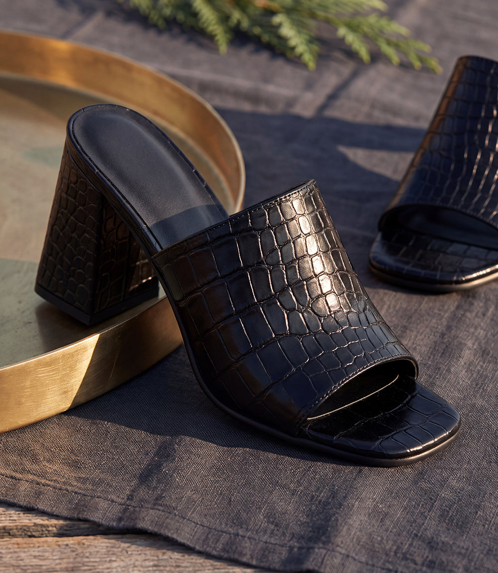 Seychelles Adapt 3 Croco High Heel Sandals