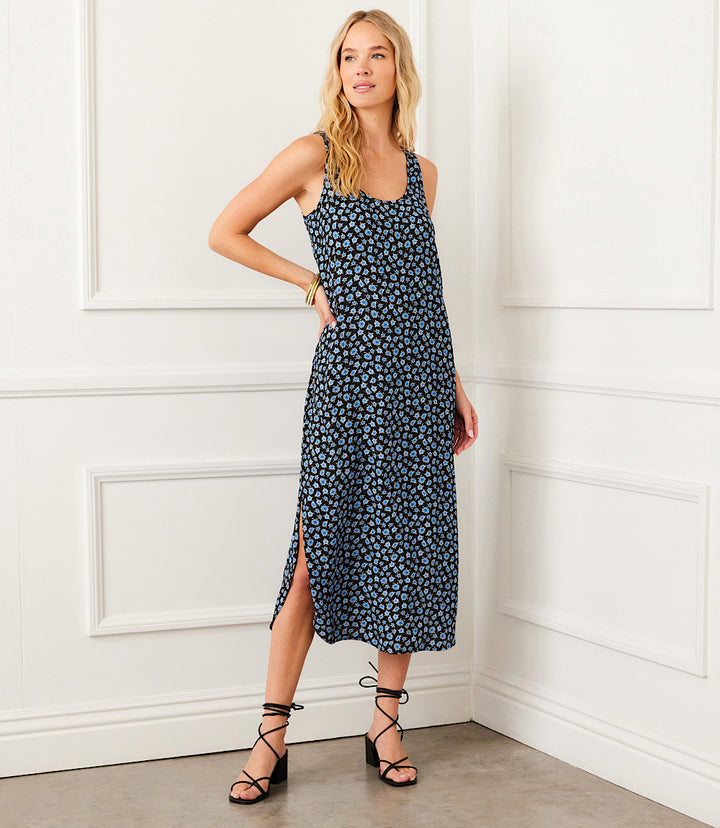 Side-Slit Tank Dress