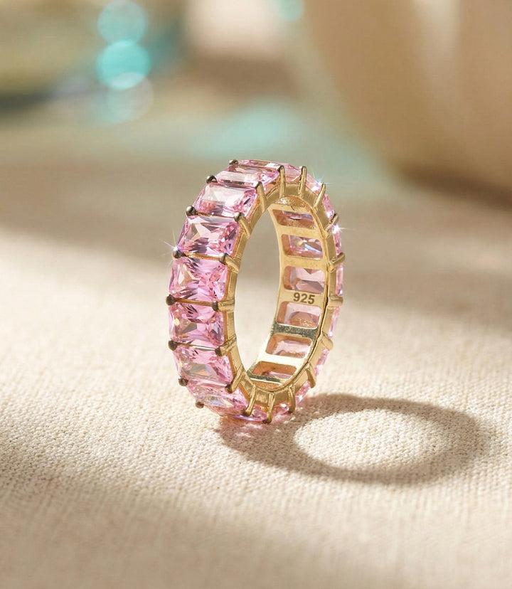 Baguette Gemstone Ring