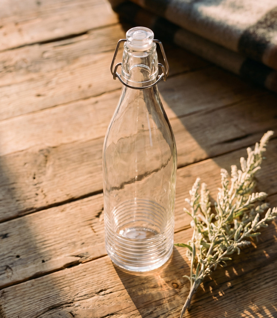 Acrylic Swing Top Bottle
