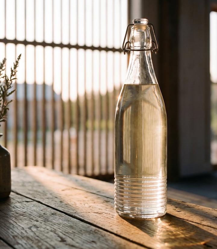 Acrylic Swing Top Bottle
