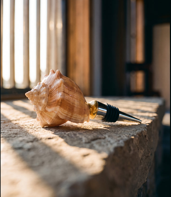 Conch Shell Wine Stopper