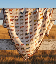 Big Pasture Silk Scarf