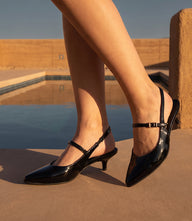 Seychelles Big Screen Slingback Kitten Heels