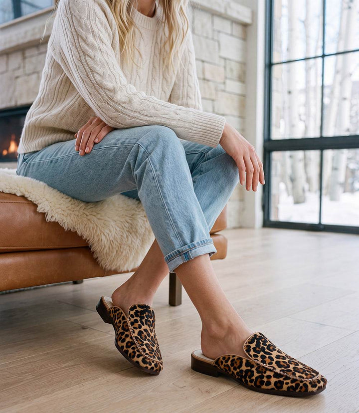 Dolce Vita Bradly Calf Hair Mules