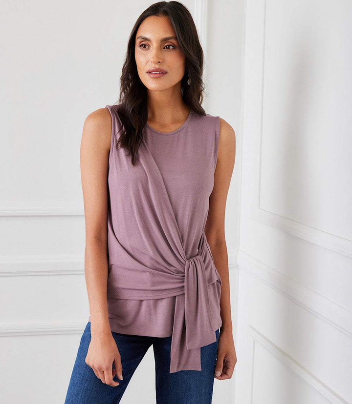 Side Drape Top