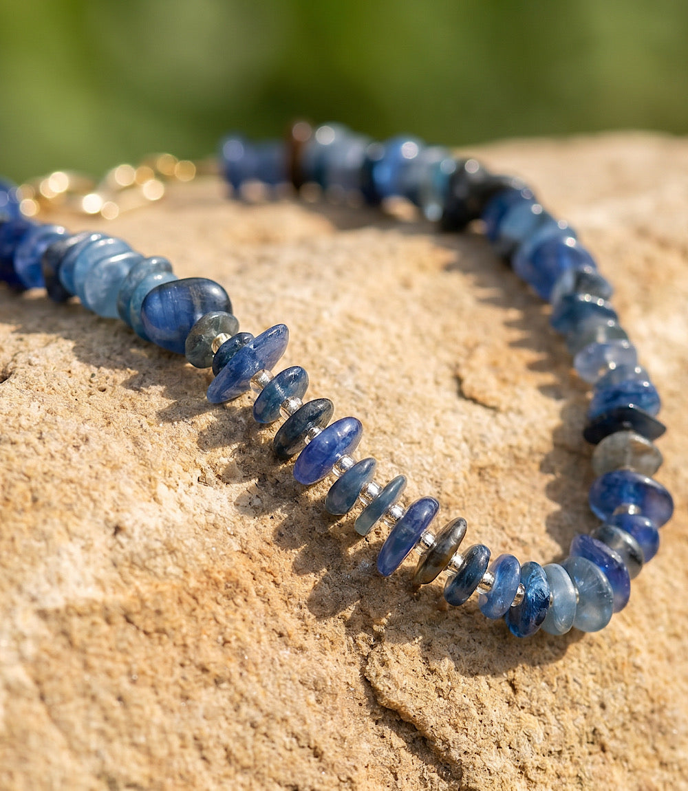 Gemstone Nugget Beaded Necklace – Karen Kane