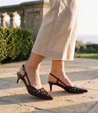 Seychelles Crawford Studded Slingback Heels
