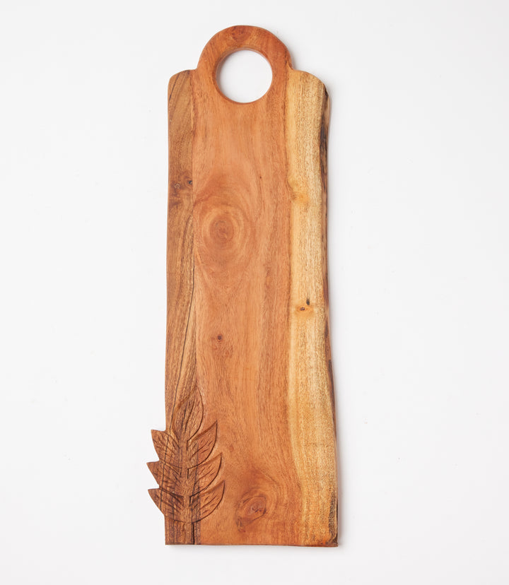 Leaf Wooden Large Serving Board