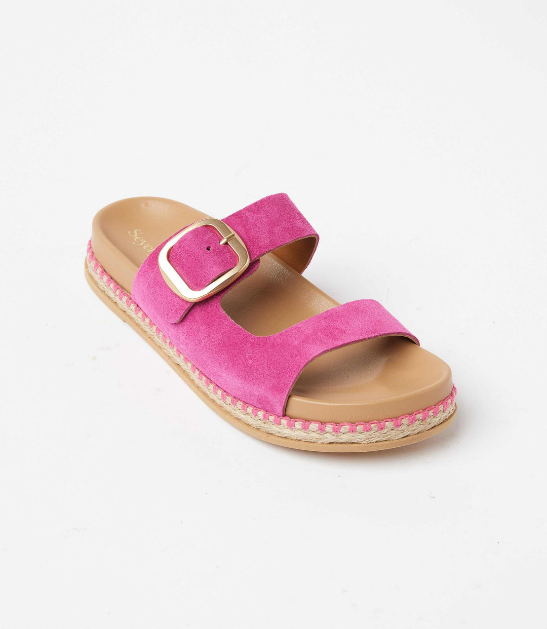 Getaway Buckle Slip On Sandals