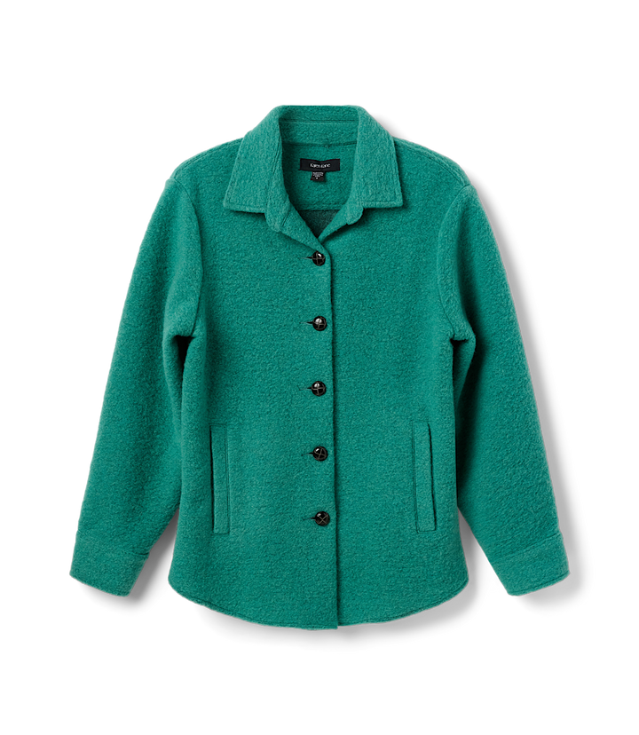 Brushed Shirt Jacket
