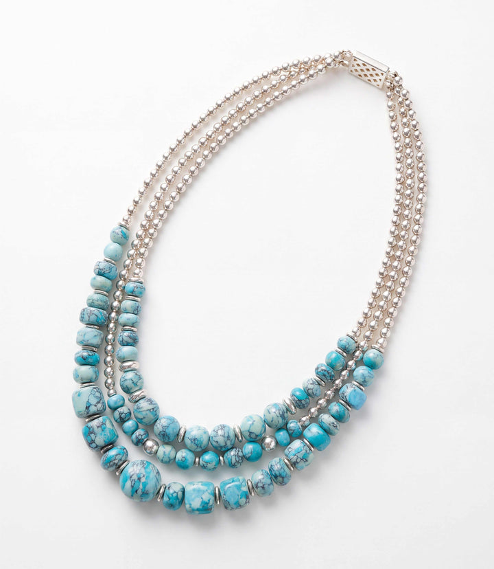 Multi Strand Turquoise Necklace