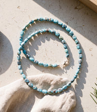 Golden Hill Beaded Turquoise Necklace