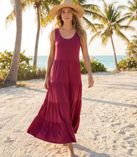 Tiered Midi Dress