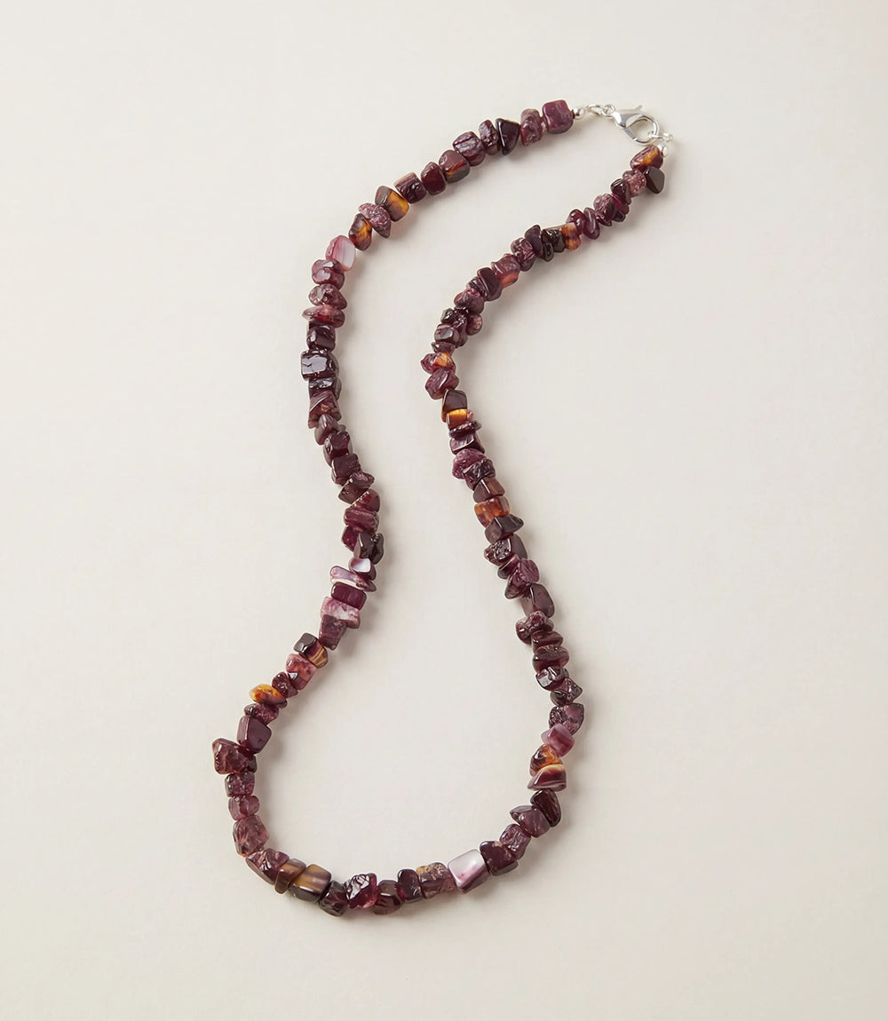 Purple Spiny Oyster Necklace