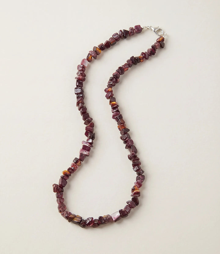 Purple Spiny Oyster Necklace