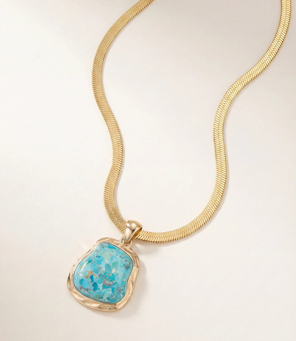 Turquoise Pendant Necklace