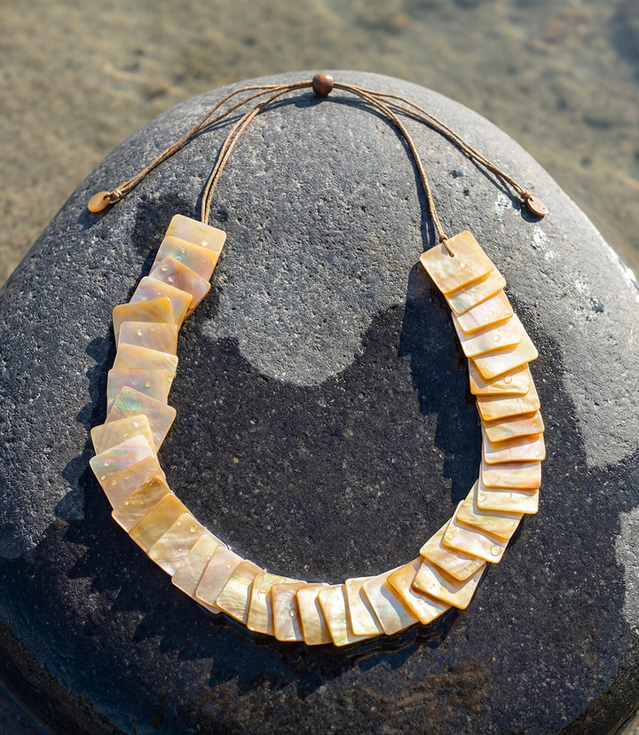 Mother Of Pearl Playa Necklace