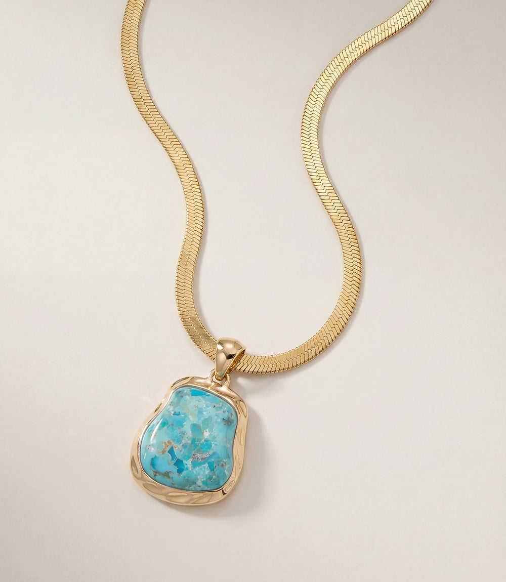 Turquoise Pendant Necklace