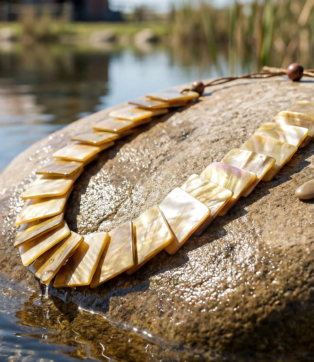 Mother Of Pearl Playa Necklace
